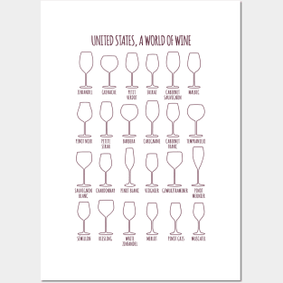 United States, a World of Wine Posters and Art